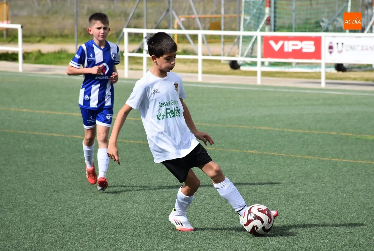 Foto 6 - Doble victoria del Ciudad Rodrigo CF en sus duelos de F&uacute;tbol 7 ante Cabrerizos