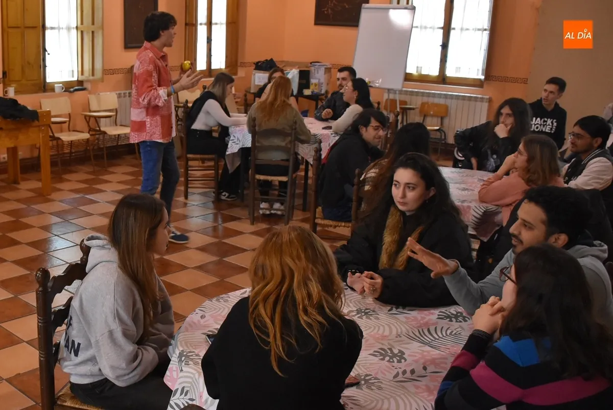 Foto 2 - Arranca el intercambio que ha tra&iacute;do a Mir&oacute;briga a j&oacute;venes de Alemania, Italia, Turqu&iacute;a y Espa&ntilde;a