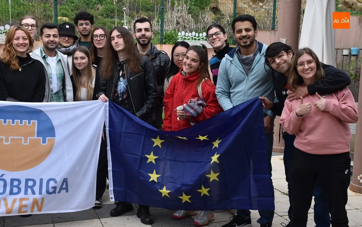 Foto 6 - Arranca el intercambio que ha tra&iacute;do a Mir&oacute;briga a j&oacute;venes de Alemania, Italia, Turqu&iacute;a y Espa&ntilde;a