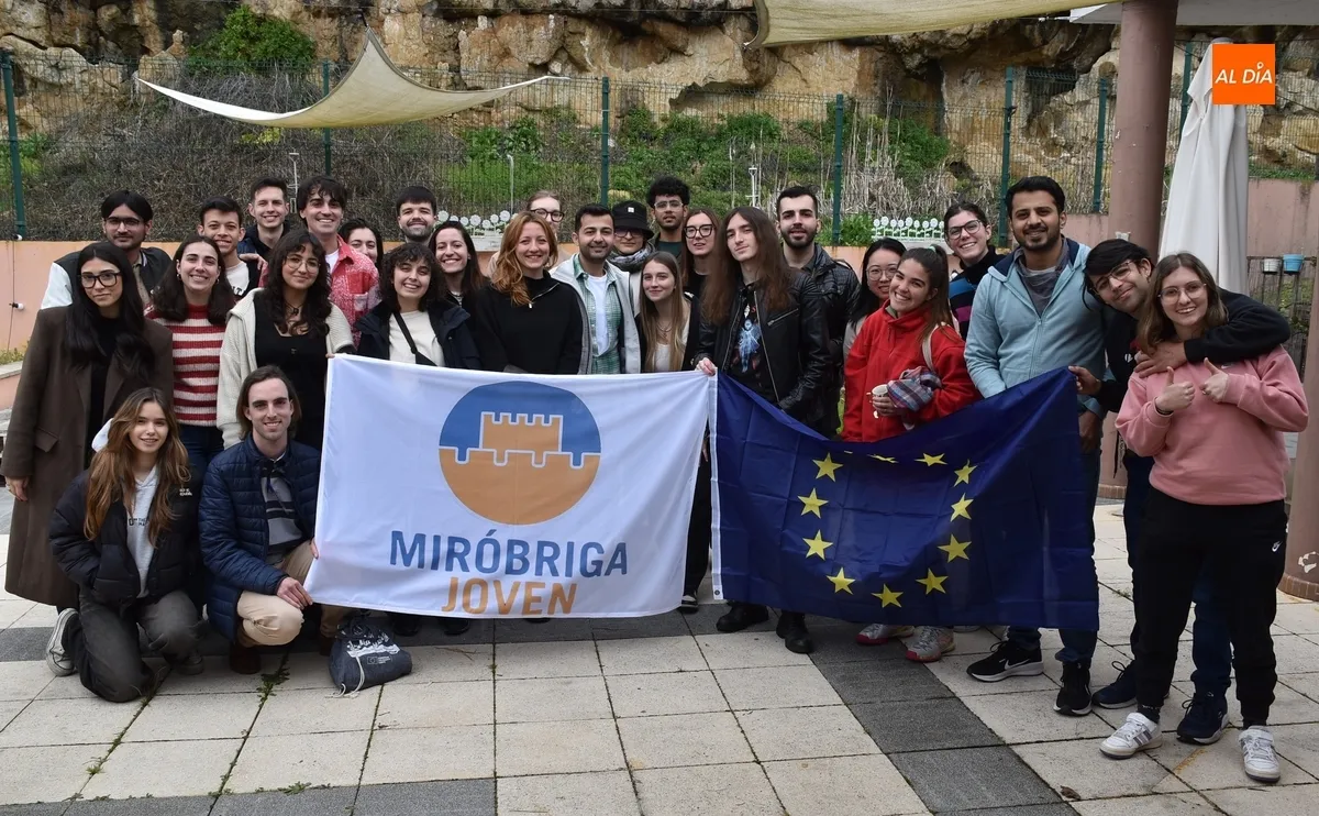 Foto 7 - Arranca el intercambio que ha tra&iacute;do a Mir&oacute;briga a j&oacute;venes de Alemania, Italia, Turqu&iacute;a y Espa&ntilde;a
