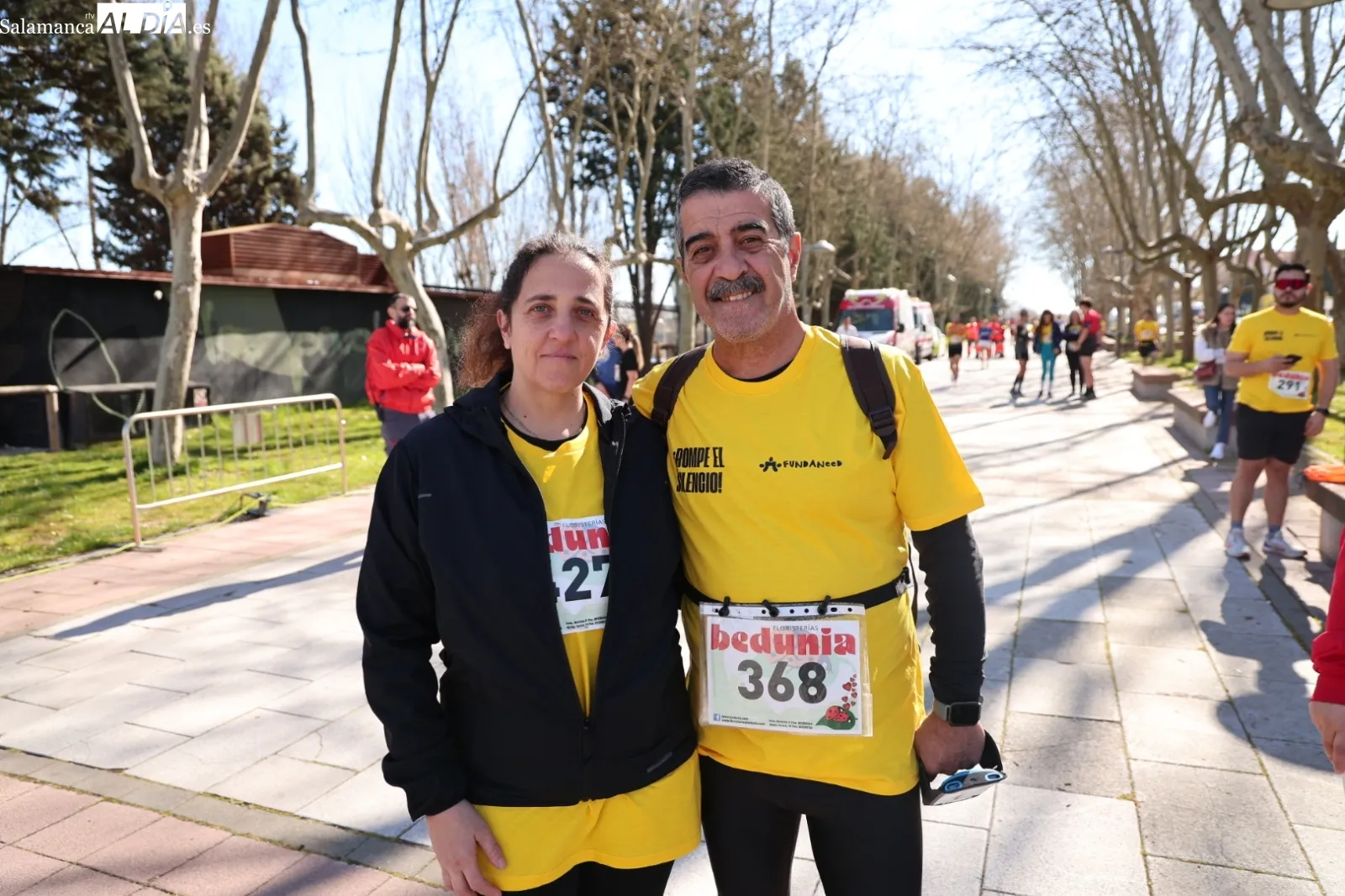 Marcha solidaria contra el suicidio en Salamanca | Fotos: David Sañudo