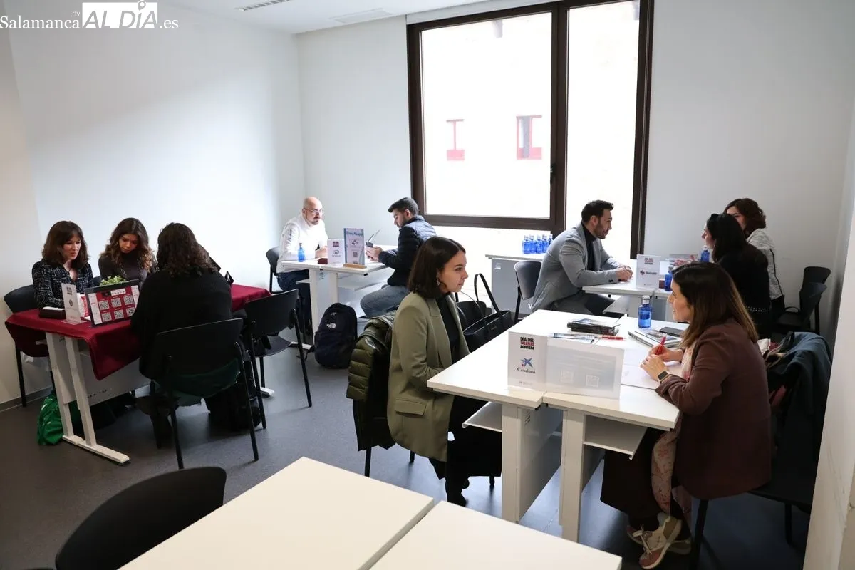 Presentación del Día del Talento Joven en el Edificio I D i de la USAL. Foto de David Sañudo