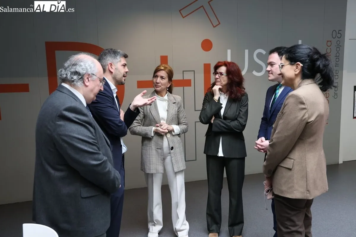Presentación del Día del Talento Joven en el Edificio I D i de la USAL. Foto de David Sañudo