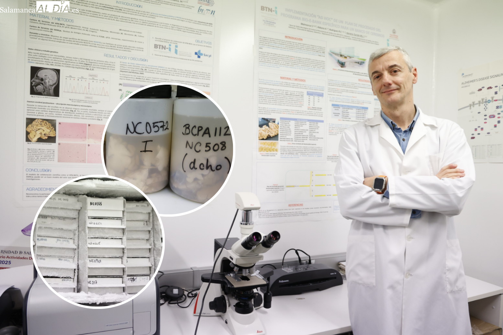 REPORTAJE Y FOTOS | ‘Banco de cerebros’ de Salamanca