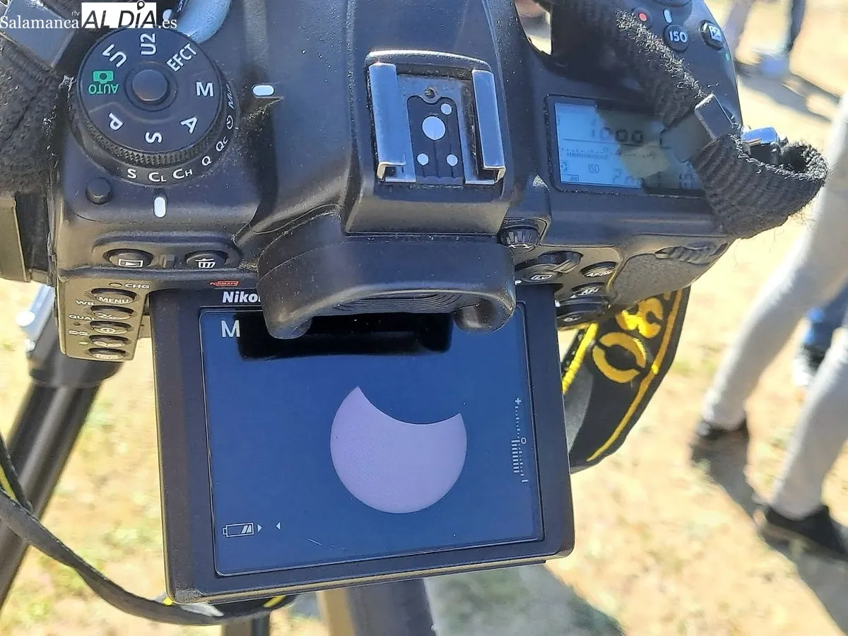 Eclipse parcial de Sol en Salamanca | Fotos: David Domínguez