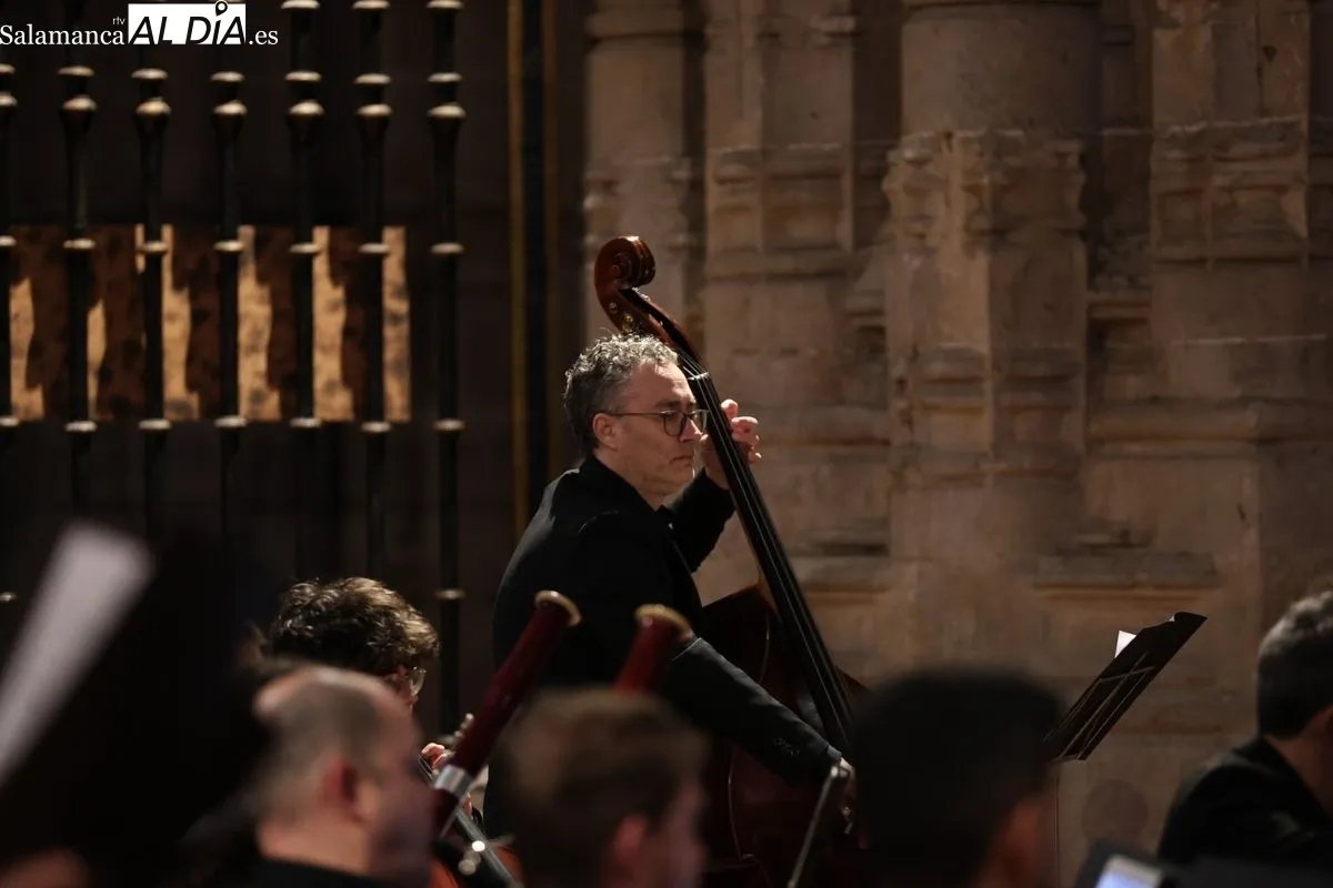 'El Miserere'  de Doyagüe en la Catedral Nueva de Salamanca. Fotos: David Sañudo