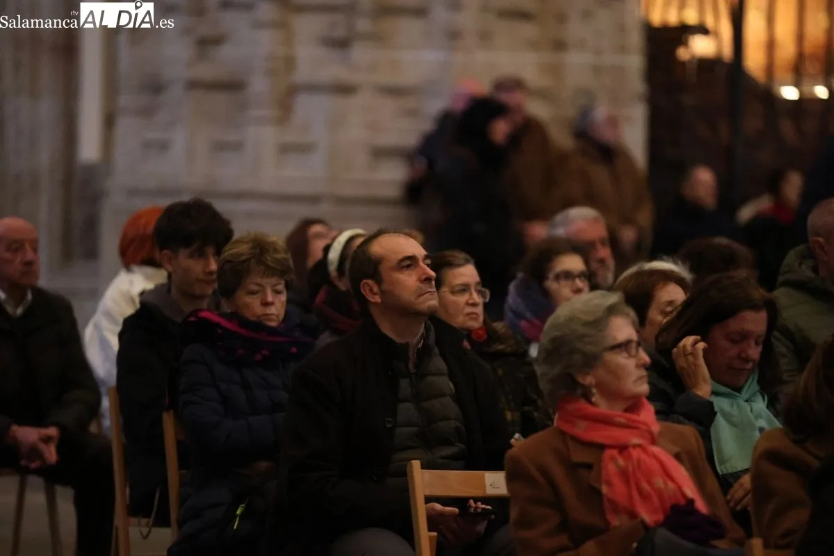 'El Miserere'  de Doyagüe en la Catedral Nueva de Salamanca. Fotos: David Sañudo