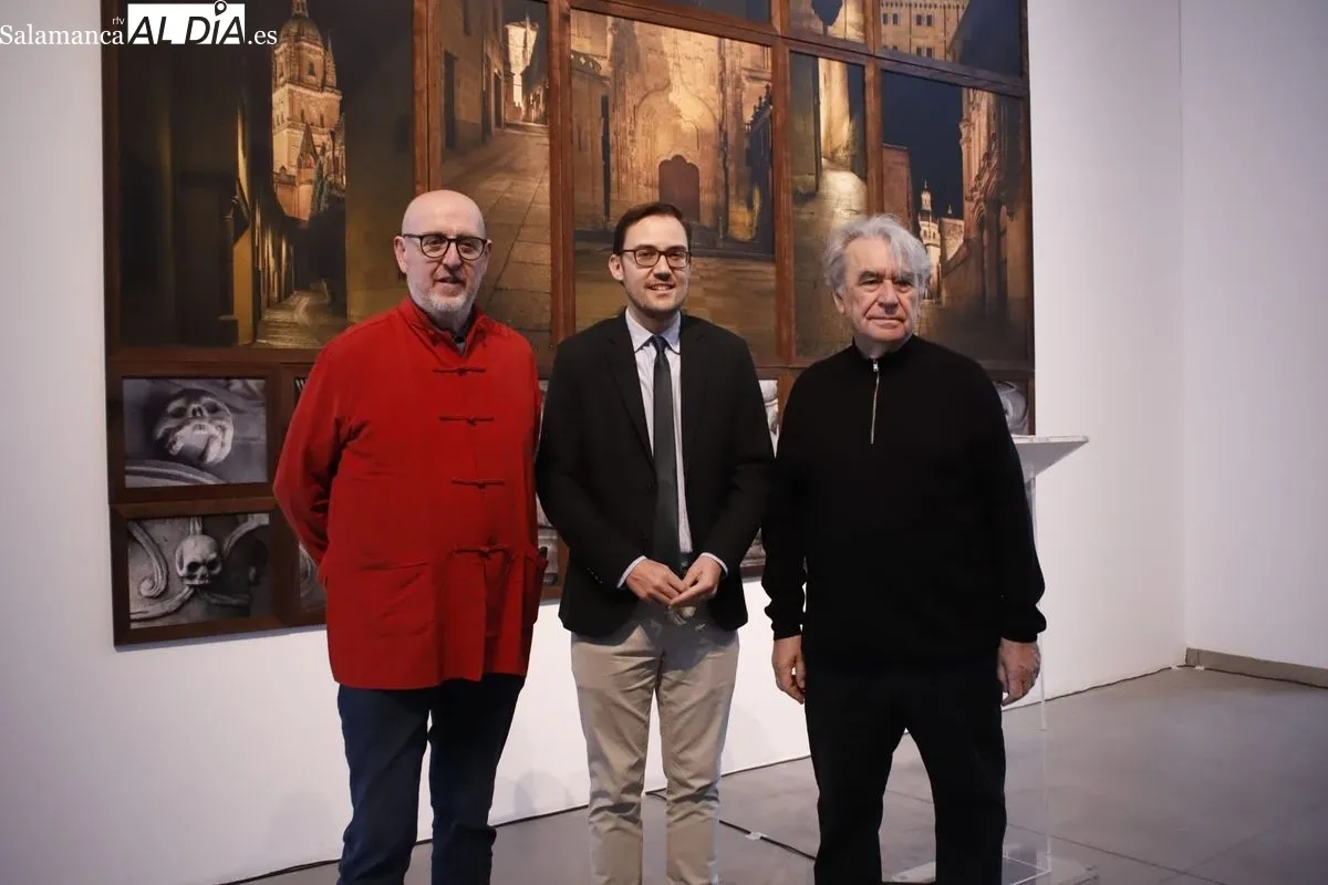  Presentación en el Da2 de la exposición 'Topologías intempestivas' del artista Ángel Marcos. Foto de Ángel Puma