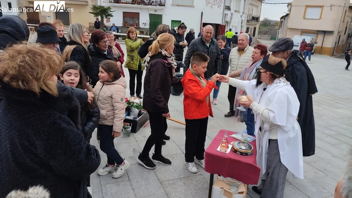 Celebración del entierro de la sardina en Villarino de los Aires / CORRAL