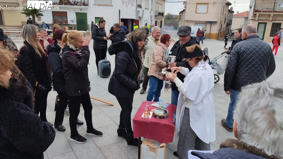 Celebración del entierro de la sardina en Villarino de los Aires / CORRAL