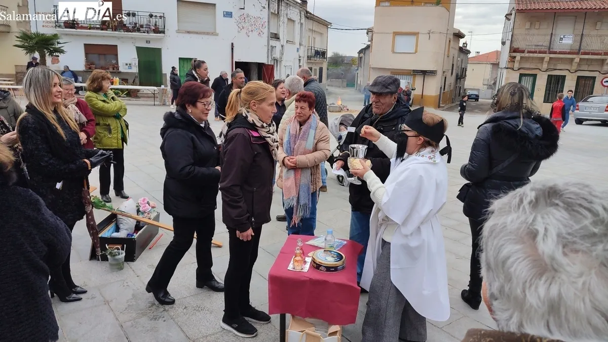 Celebración del entierro de la sardina en Villarino de los Aires / CORRAL