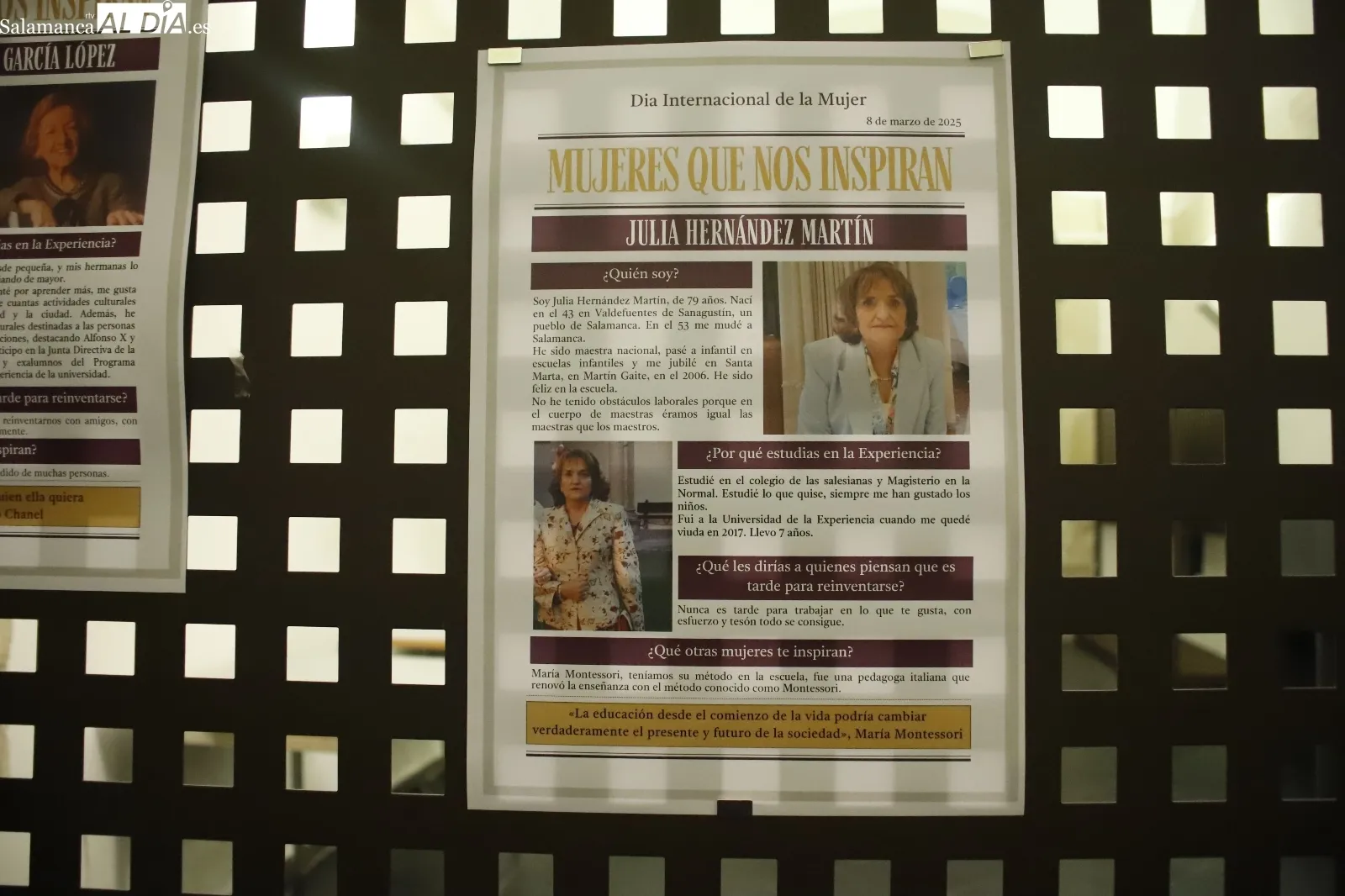 Exposición de Salamanca 'Mujeres que nos inspiran' | FOTOS: Ángel Puma 