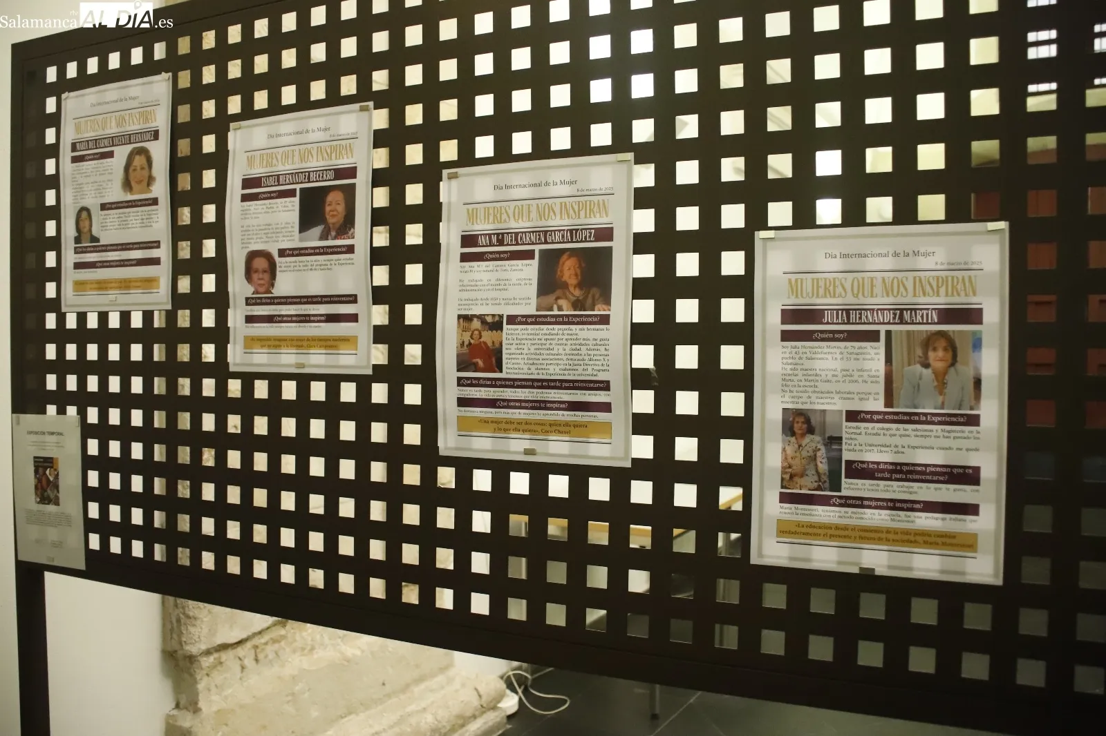 Exposición de Salamanca 'Mujeres que nos inspiran' | FOTOS: Ángel Puma 