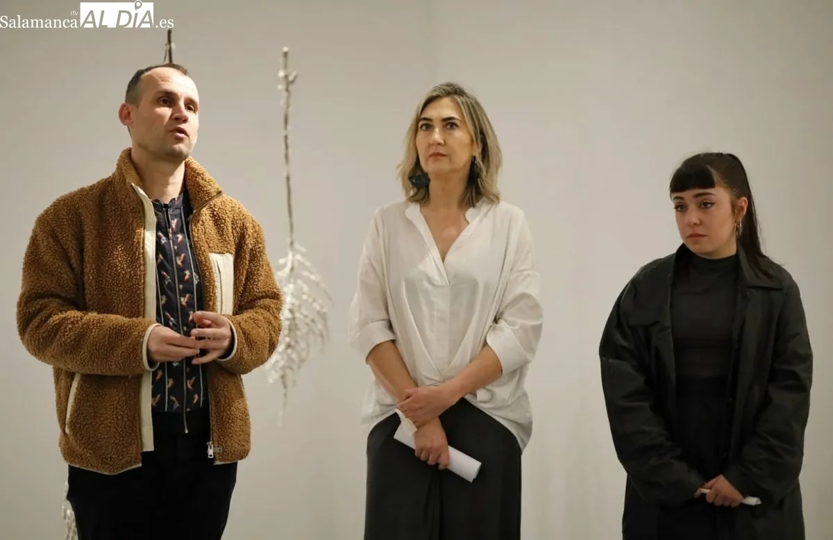 Inauguración de la muestra 'Nidos' en la Facultad de Bellas Artes de la USAL. Fotos: David Domínguez