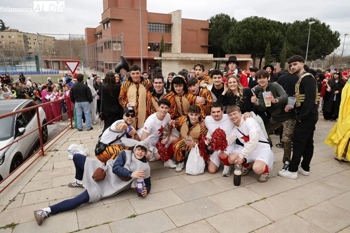 Fiestas de Comunicación de la UPSA. Fotos: David Sañudo