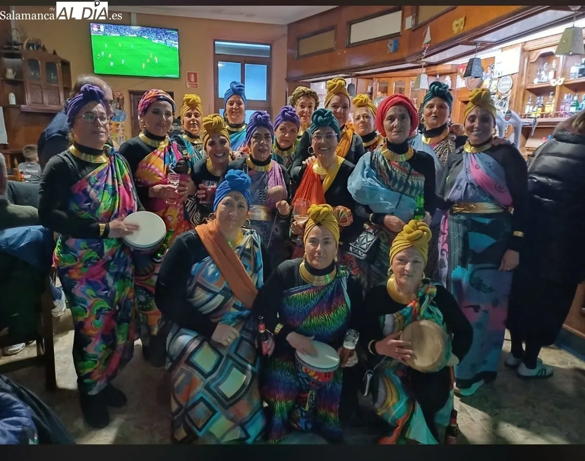 Celebración del Carnaval en Villavieja de Yeltes