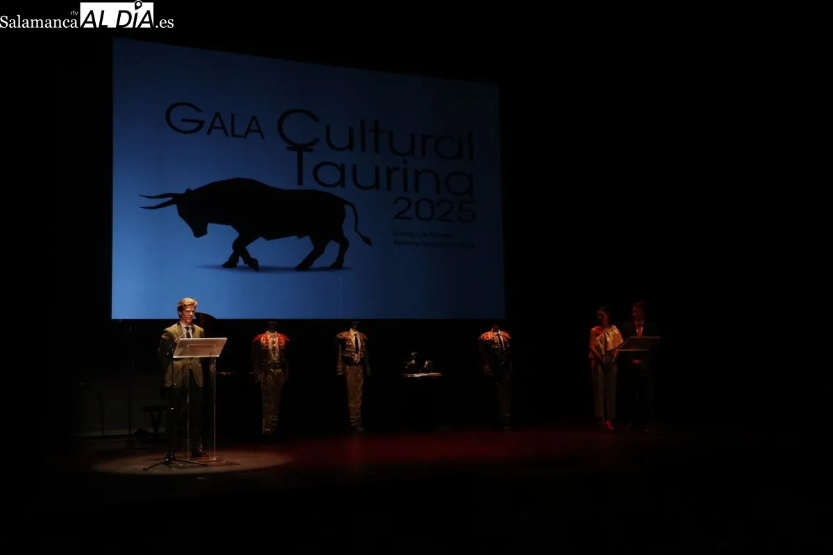 Gala Cultural Taurina de Salamanca en el Teatro Liceo. Foto de David Sañudo
