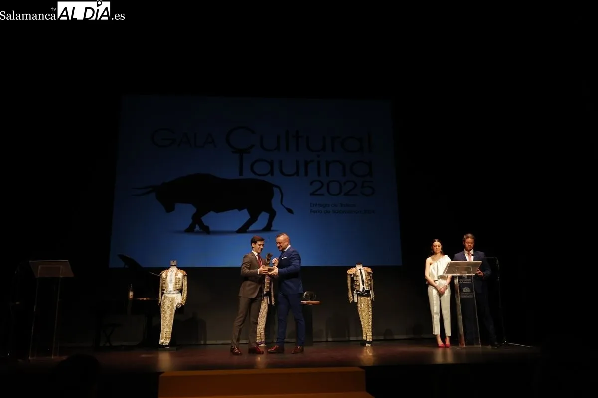 Gala Cultural Taurina de Salamanca en el Teatro Liceo. Foto de David Sañudo