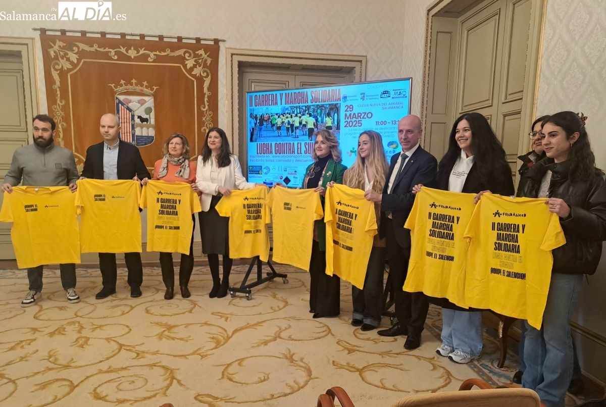 II Carrera y Marcha Solidaria ‘Lucha contra el suicidio’ en Salamanca 