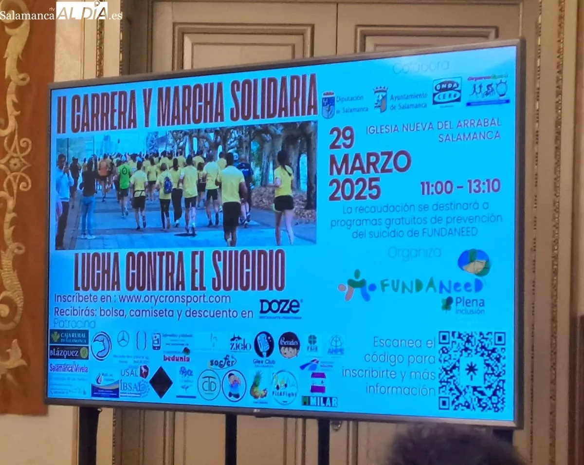 Presentación II Carrera y Marcha Solidaria ‘Lucha contra el suicidio’ | FOTOS: David Domínguez 