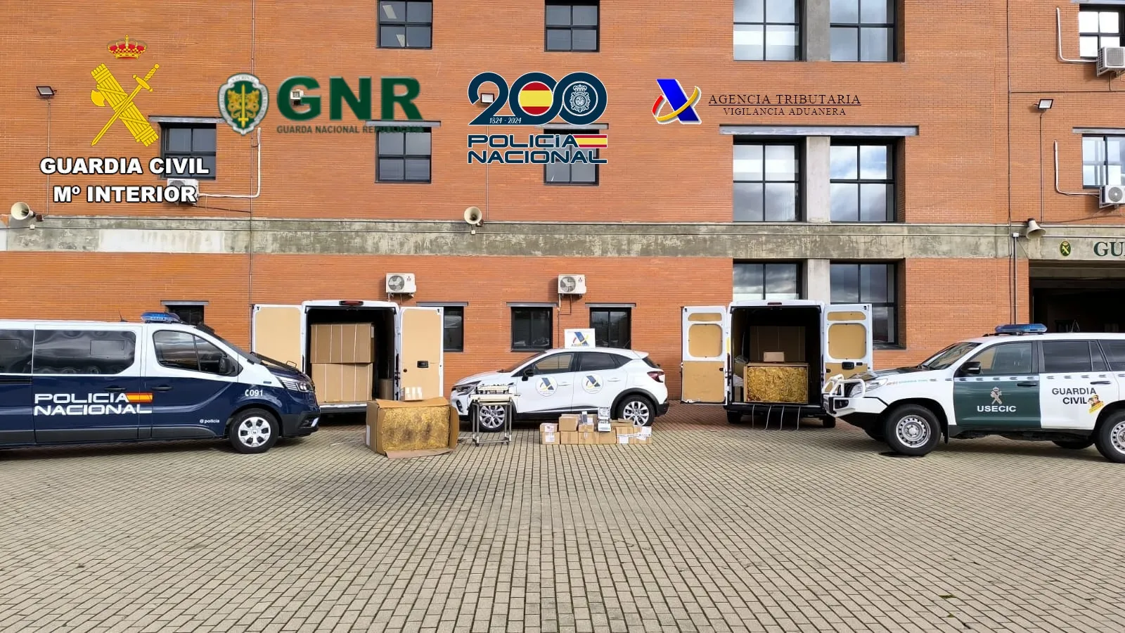 Desarticulada una organización criminal internacional, especializada en el contrabando de tabaco, que operaba en Salamanca 