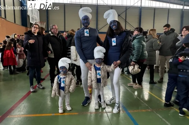 Baile infantil de carnaval en Peñaranda