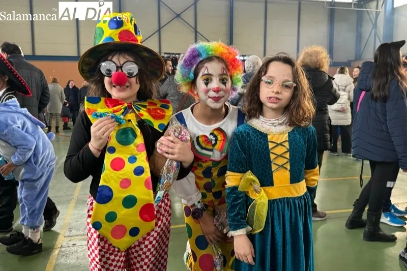 Baile infantil de carnaval en Peñaranda