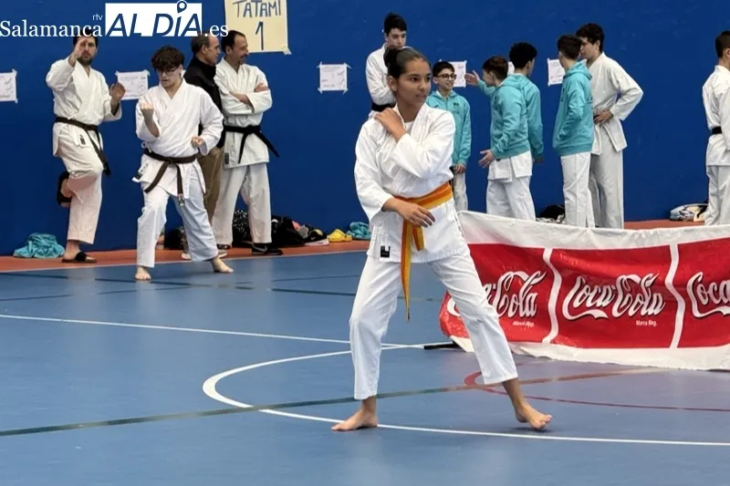 Foto 3 - M&aacute;s de 150 peque&ntilde;os y j&oacute;venes participan en el esperado III Open de K&aacute;rate Ciudad de Pe&ntilde;aranda