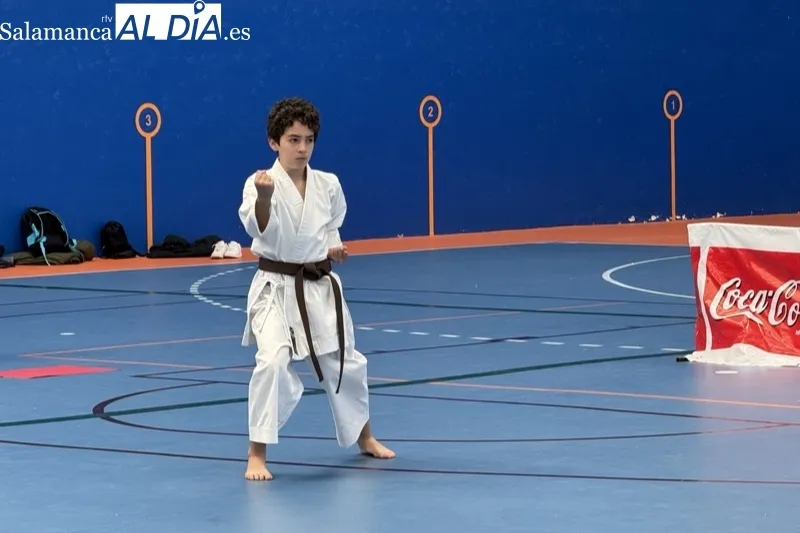 Foto 8 - M&aacute;s de 150 peque&ntilde;os y j&oacute;venes participan en el esperado III Open de K&aacute;rate Ciudad de Pe&ntilde;aranda