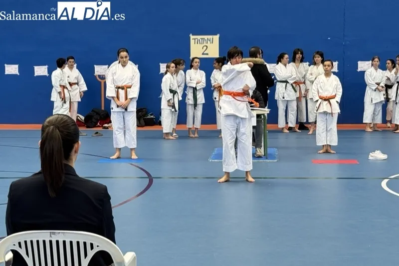Foto 10 - M&aacute;s de 150 peque&ntilde;os y j&oacute;venes participan en el esperado III Open de K&aacute;rate Ciudad de Pe&ntilde;aranda