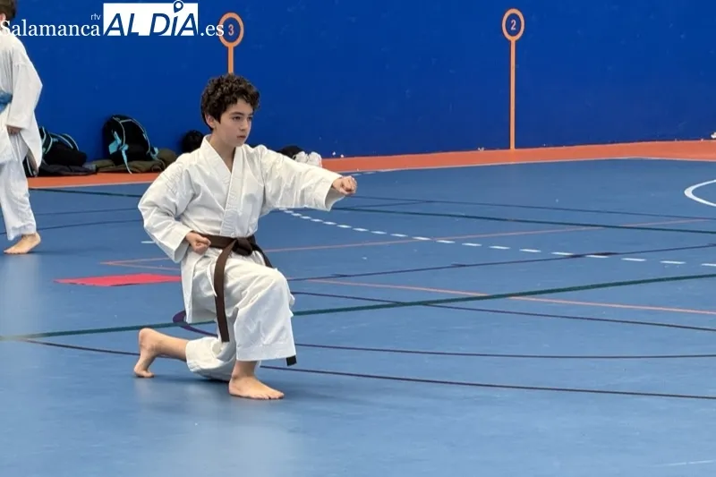 Foto 9 - M&aacute;s de 150 peque&ntilde;os y j&oacute;venes participan en el esperado III Open de K&aacute;rate Ciudad de Pe&ntilde;aranda
