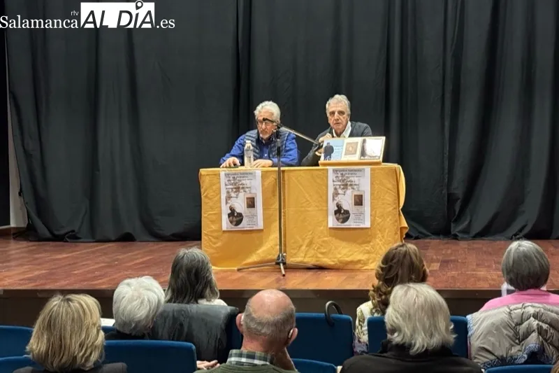 Toño Blázquez junto a Antonio Gómez Bueno