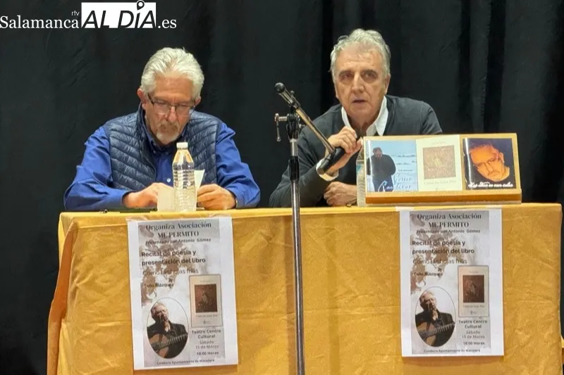 Toño Blázquez junto a Antonio Gómez Bueno