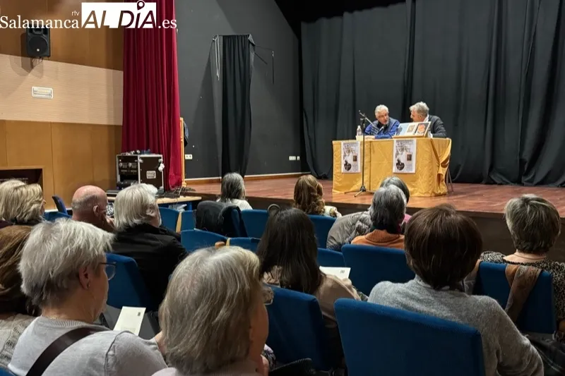 Toño Blázquez junto a Antonio Gómez Bueno