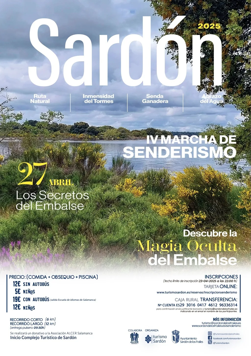 Cartel VI Marcha 'Los Secretos del embalse'