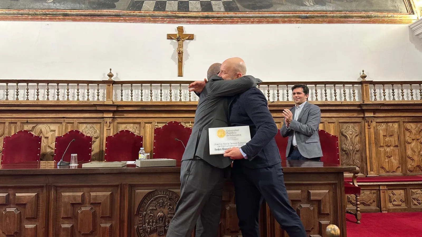 Iván Escobar Cuesta, Premio María Teresa Aubach de Comunicación 2025 en la UPSA 