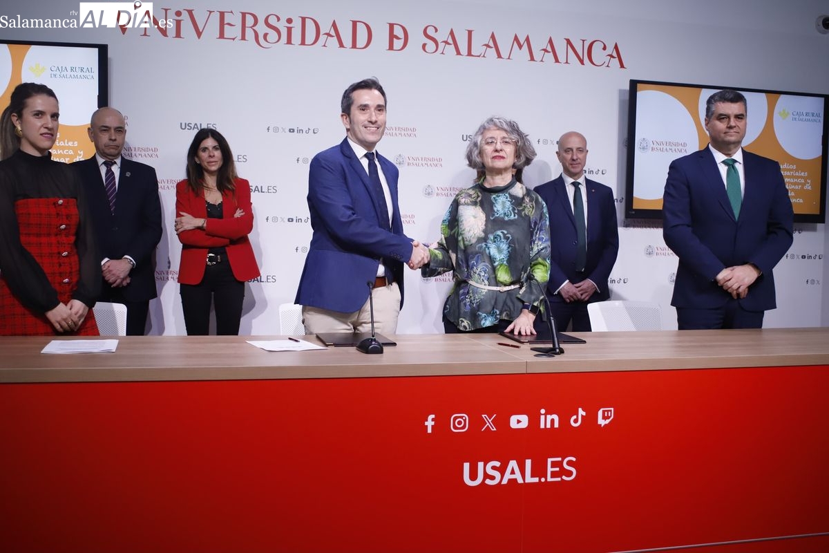 Nueva Cátedra de la USAL de Estudios Económicos y Empresariales con Caja Rural de Salamanca y el IME