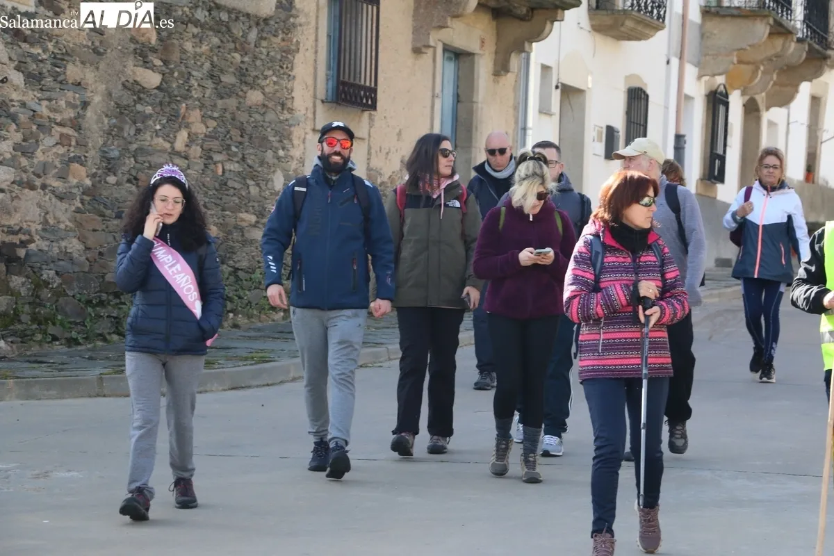 Buena participación en la XXIX Marcha Arribes del Duero de Vilvestre / CORRAL