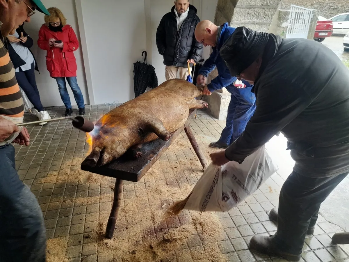 Matanza tradicional en Peralejos de Abajo