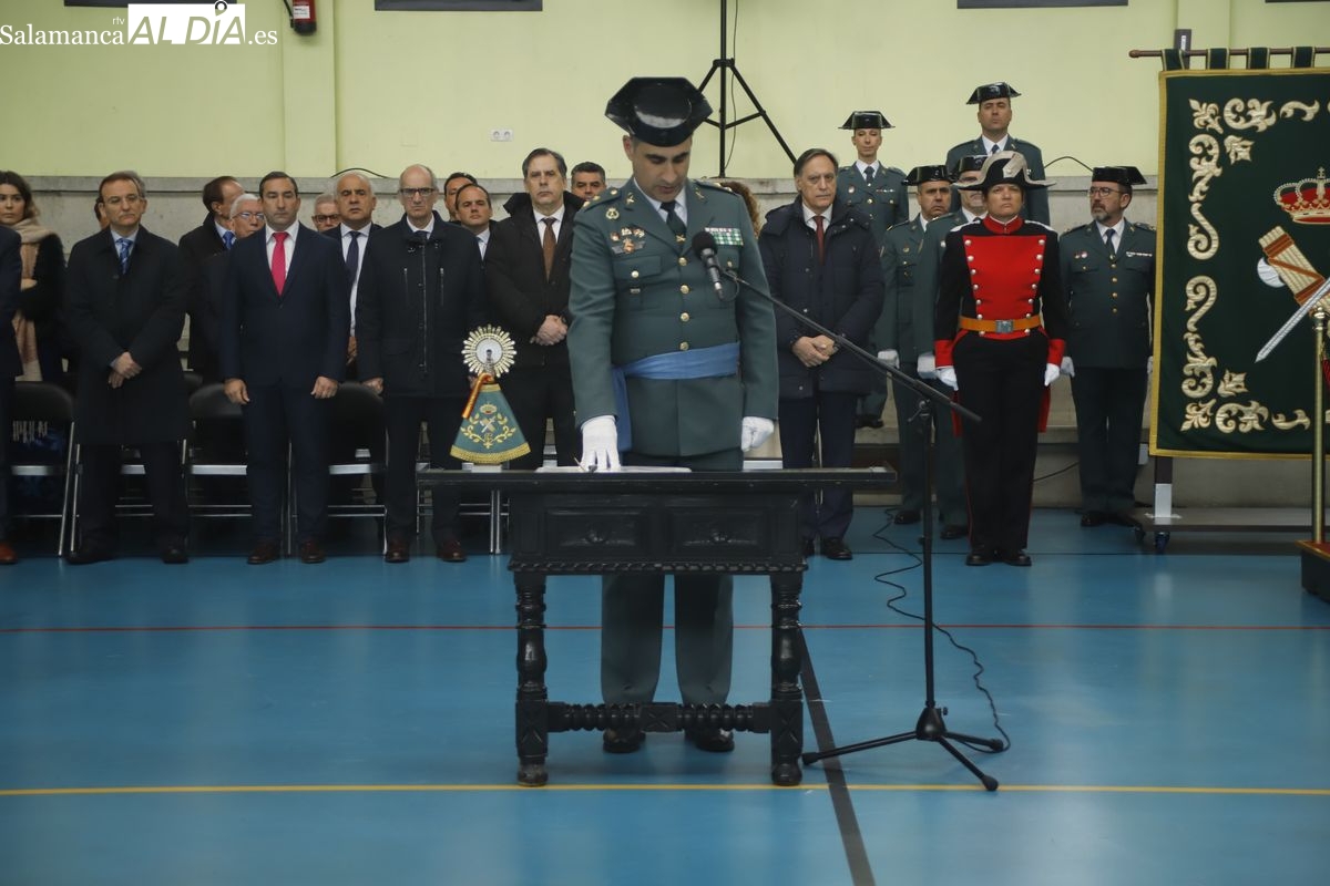 Nuevo jefe de la Comandancia de la Guardia Civil de Salamanca