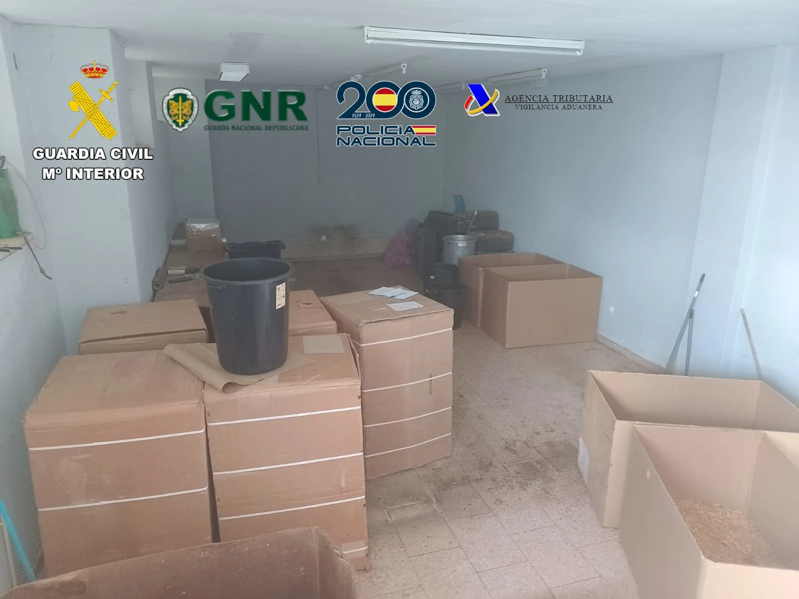 Desarticulada una organización criminal internacional, especializada en el contrabando de tabaco, que operaba en Salamanca 