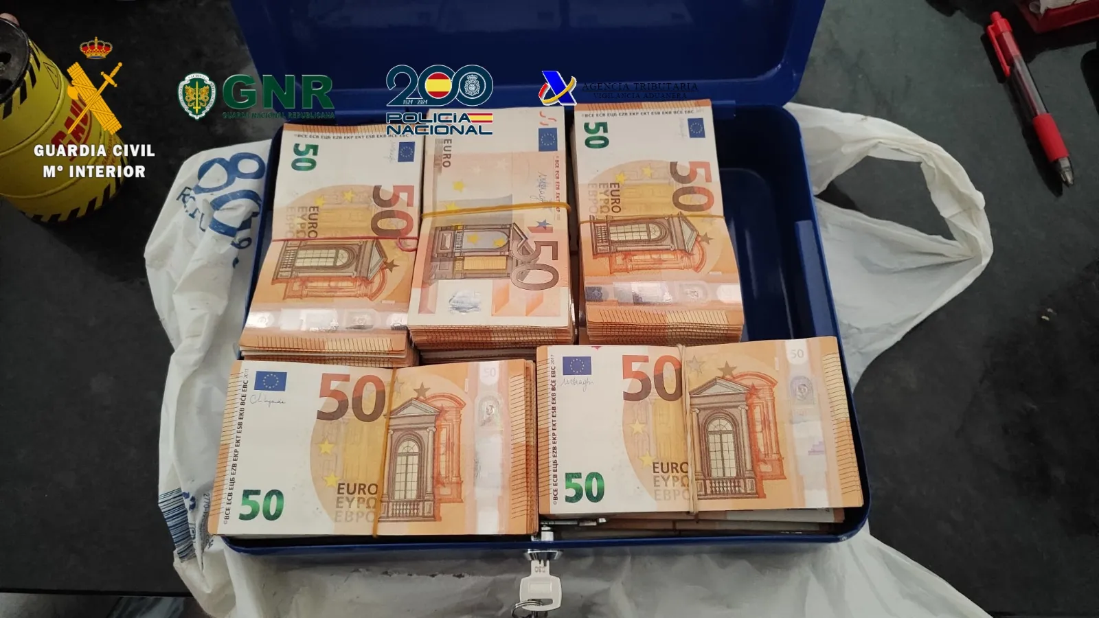 Desarticulada una organización criminal internacional, especializada en el contrabando de tabaco, que operaba en Salamanca 