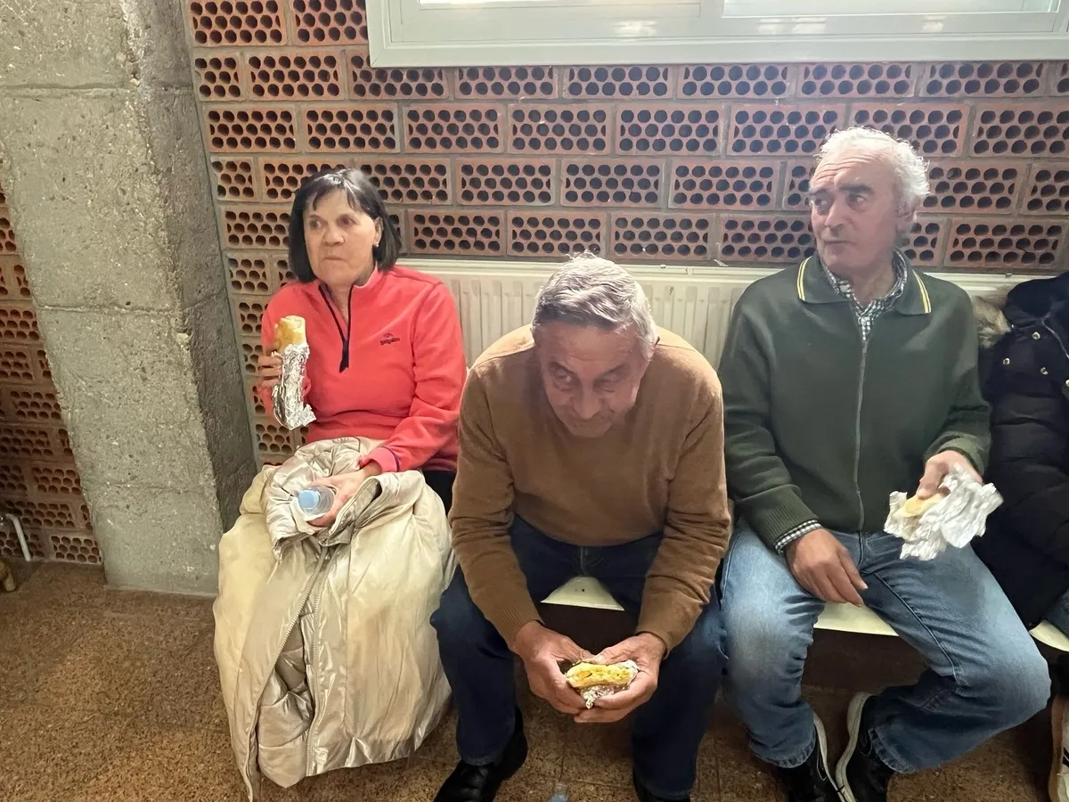 Pequeños y mayores se sumaron en El Cubo de Don Sancho a la campaña de Manos Unidas contra el hambre 