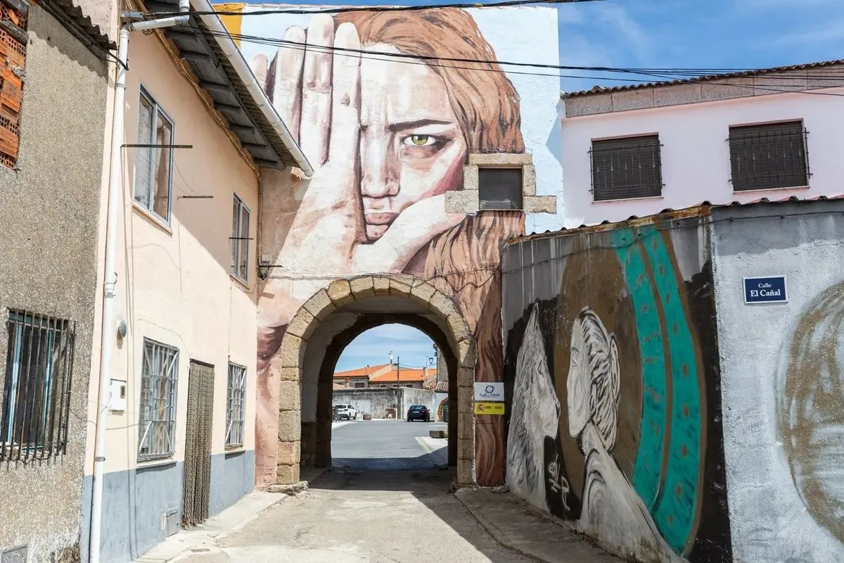 Mural en Pereña