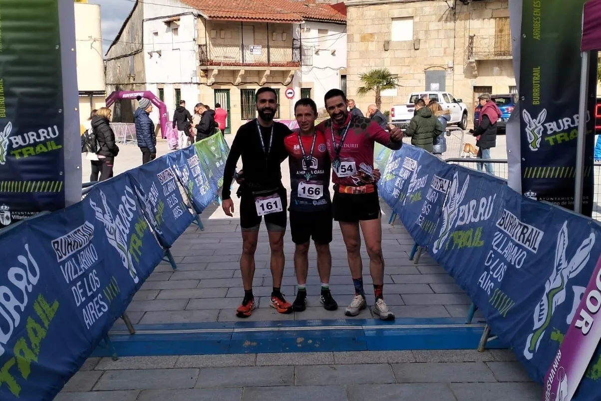 Podium masculino Miniburrutrail 
