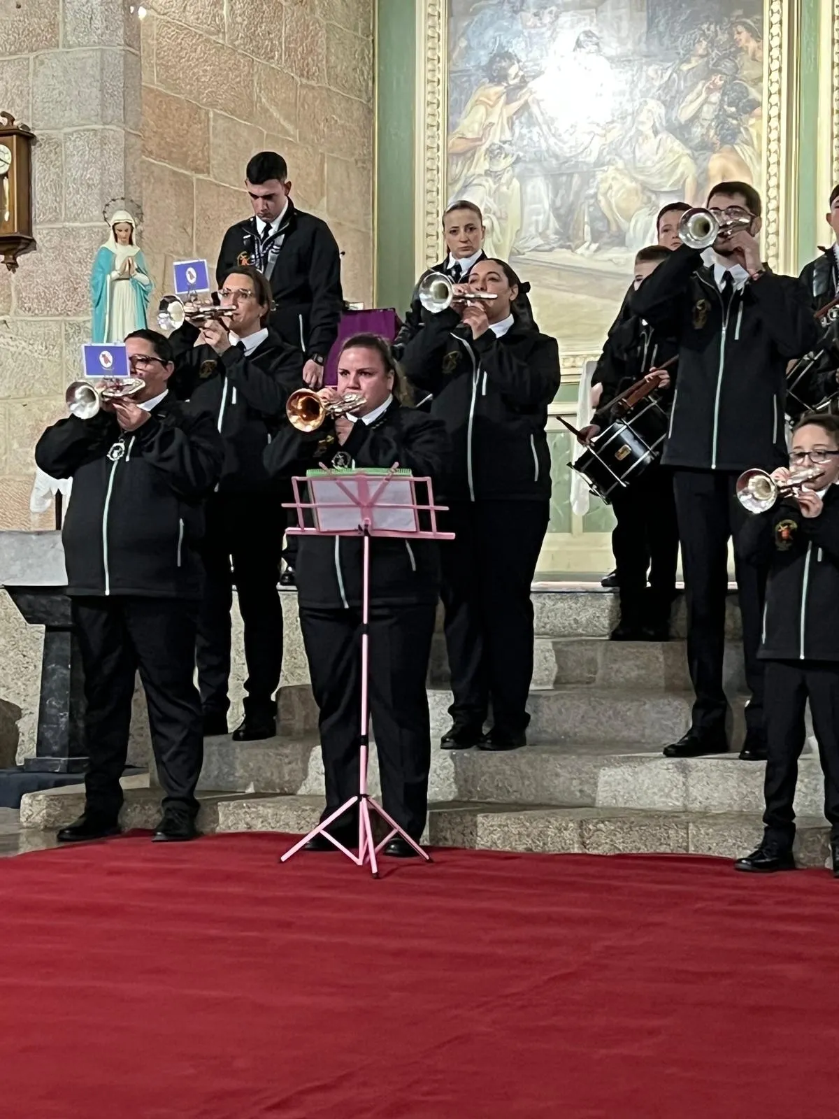 Presentación del programa de la Semana Santa 2025 en Vitigudino y de la nueva Banda de CC. TT. de la Cofradía   