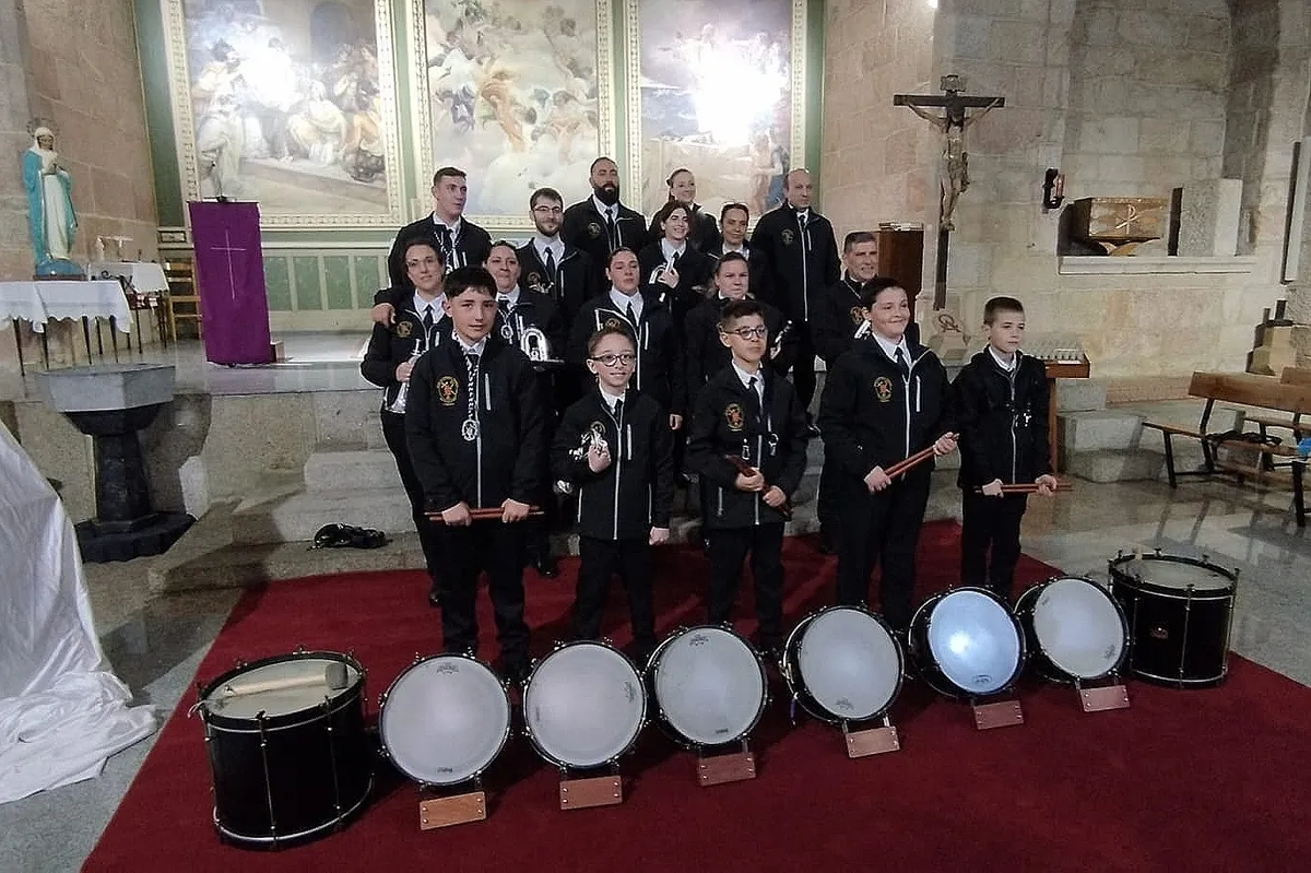 Presentación del programa de la Semana Santa 2025 en Vitigudino y de la nueva Banda de CC. TT. de la Cofradía   