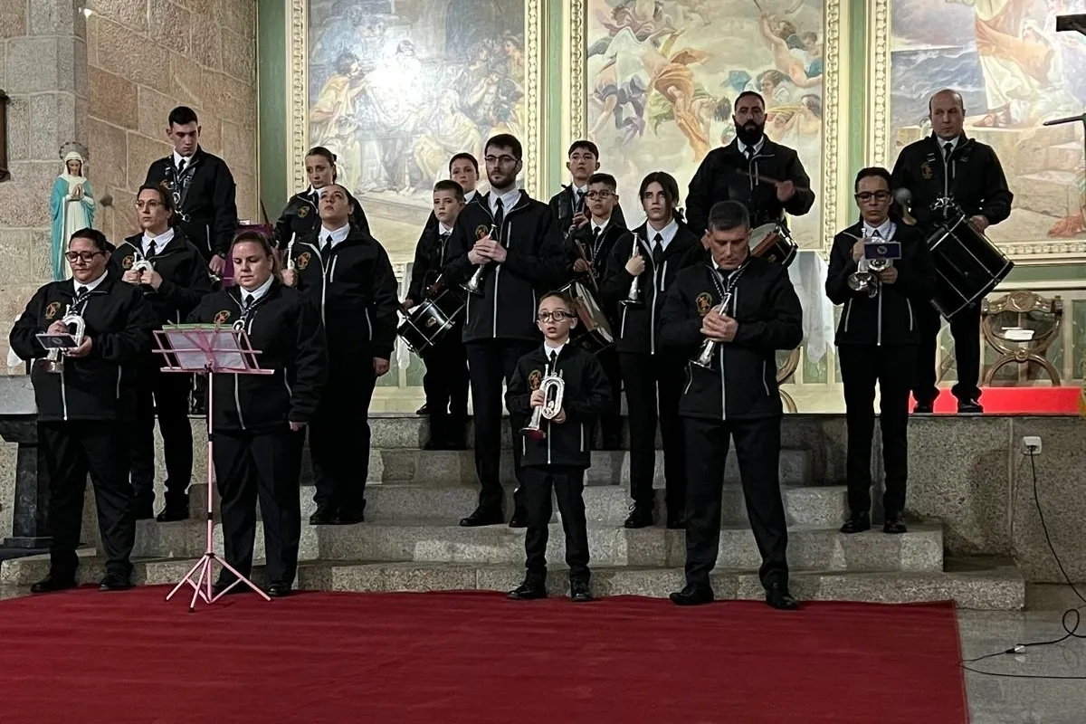 Presentación del programa de la Semana Santa 2025 en Vitigudino y de la nueva Banda de CC. TT. de la Cofradía   