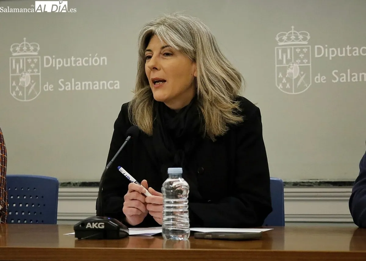 Presentación en la Diputación de Salamanca de la X Feria Jóvenes Despiertos que se celebrará el 6 de abril en Villavieja / FOTOS:  DAVÍD DOMÍNGUEZ