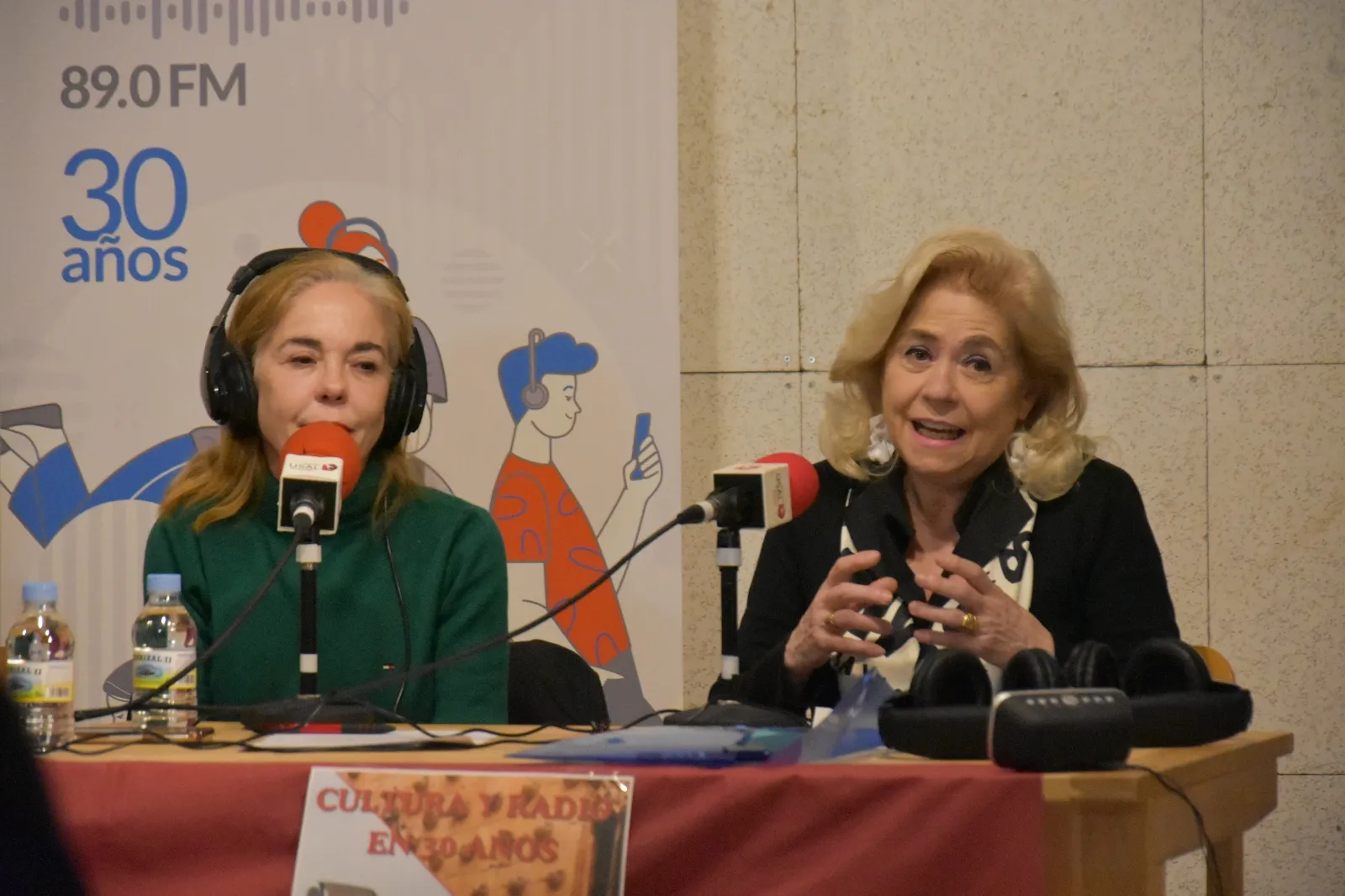 Radio Usal celebra sus 30 años con una emisión especial sobre la cultura en Salamanca | FOTOS: Carmen Borrego 